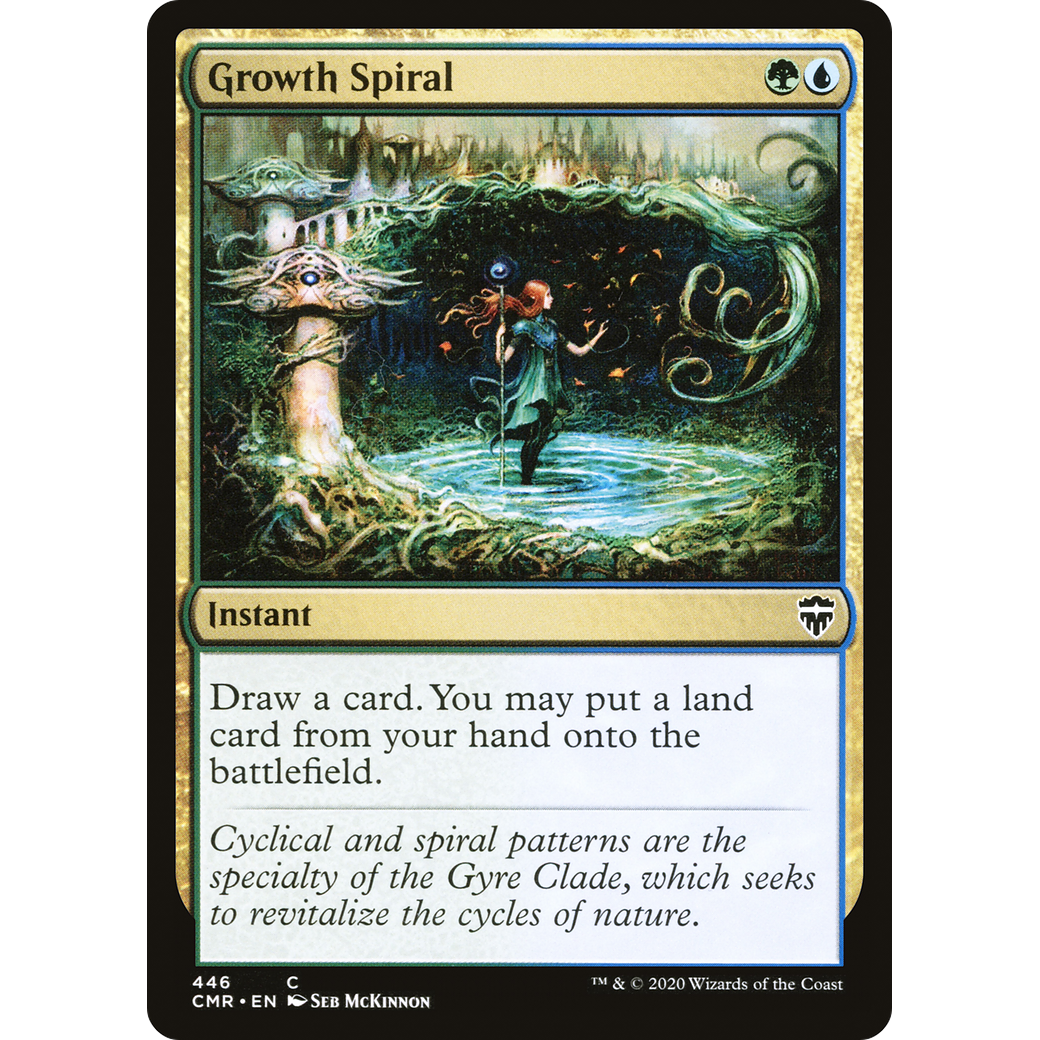 Growth Spiral (CMR-446) - Commander Legends