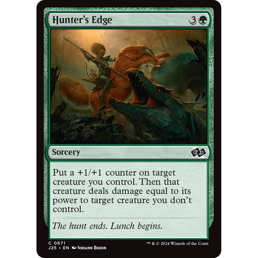 Hunter's Edge (J25-671) - Foundations Jumpstart