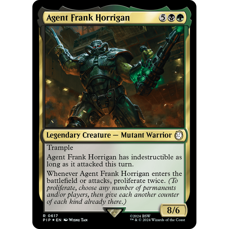 Agent Frank Horrigan (PIP-617) - Fallout Foil