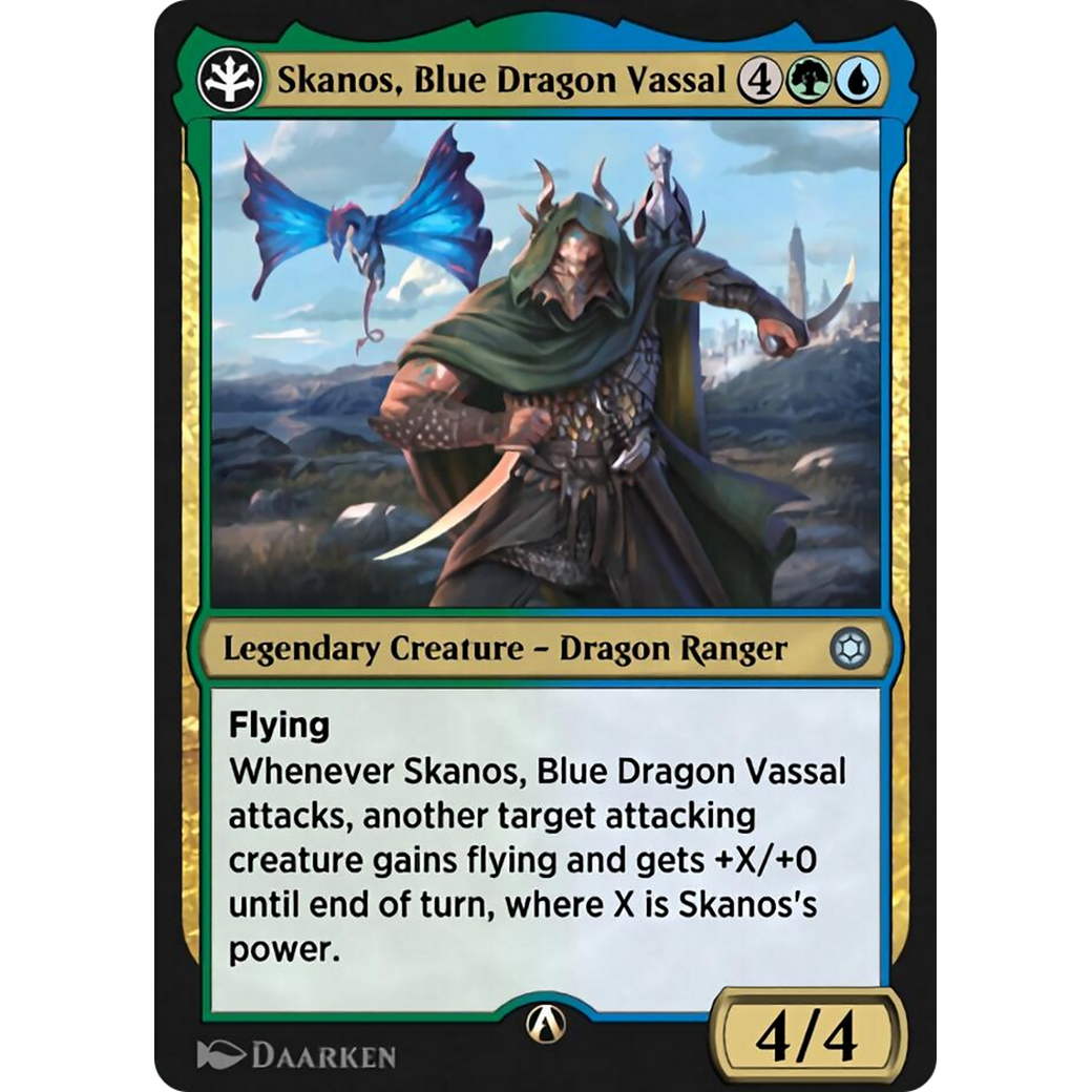 Skanos, Blue Dragon Vassal (HBG-18U) - Alchemy Horizons: Baldur's Gate