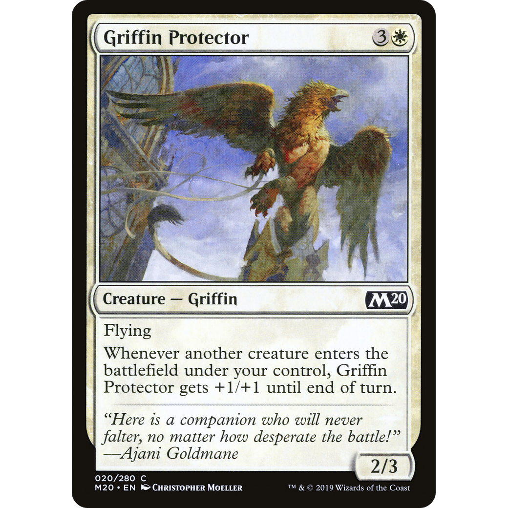 Griffin Protector (M20-020) - Core Set 2020 Foil
