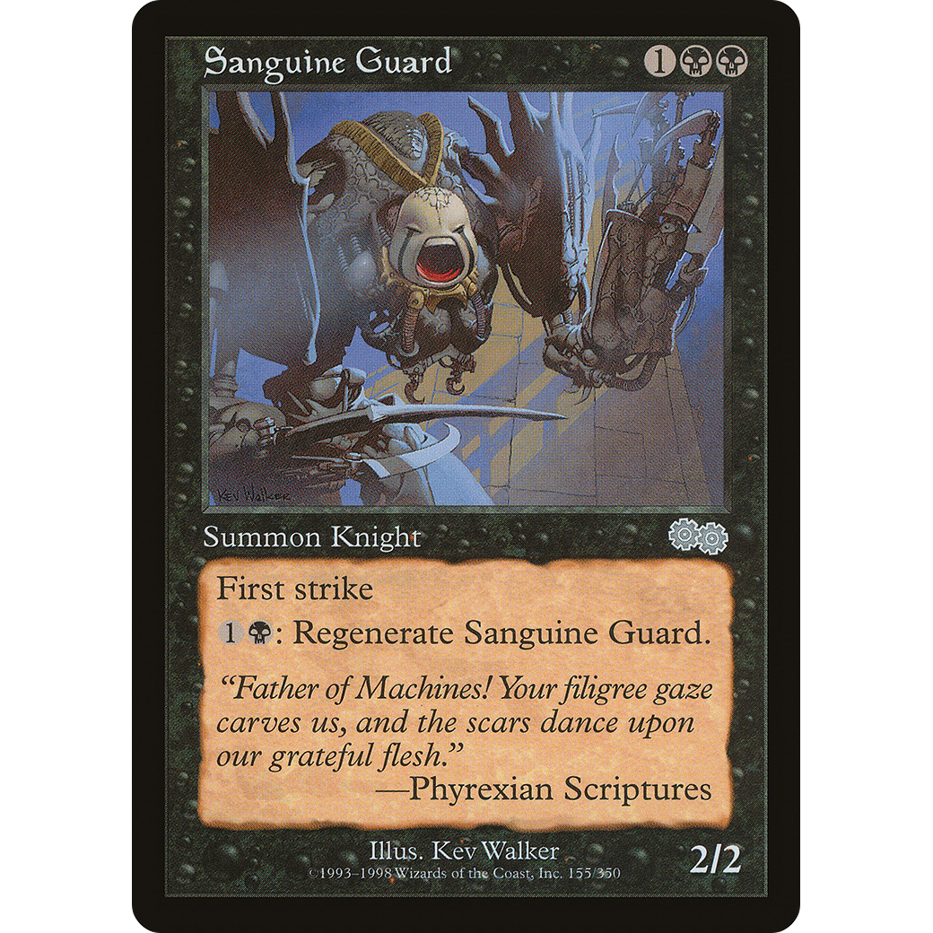 Sanguine Guard (USG-155) - Urza's Saga