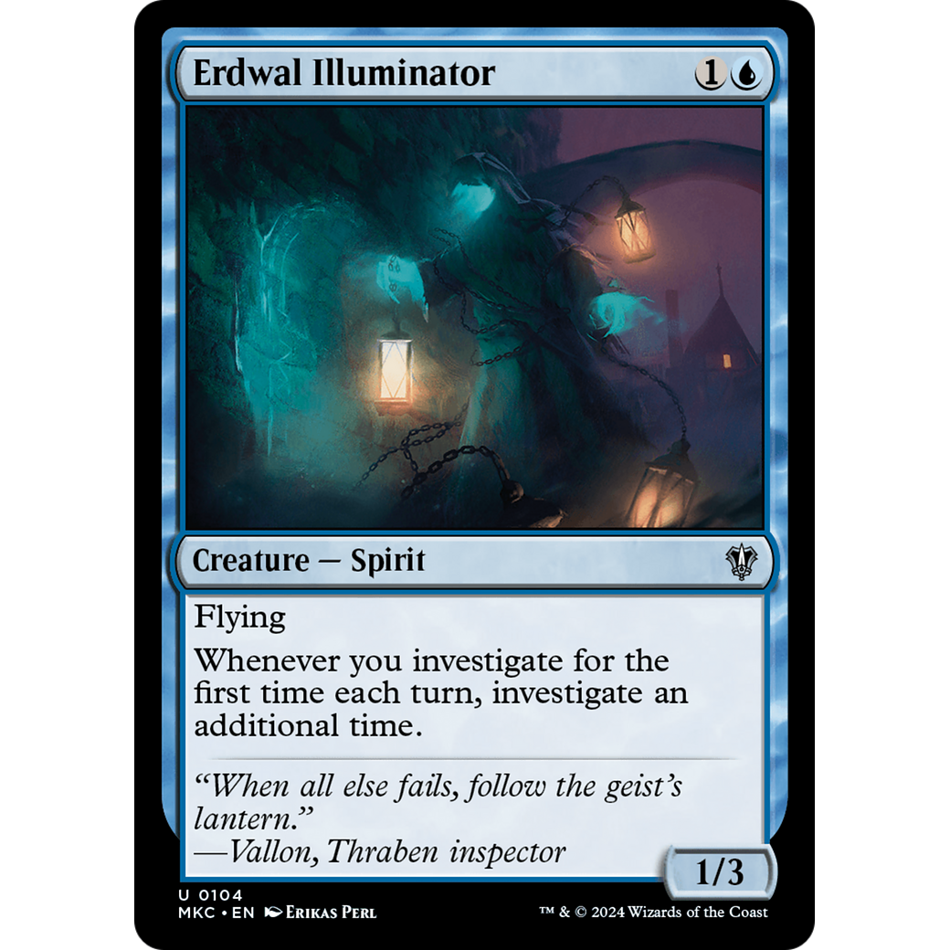 Erdwal Illuminator (MKC-104) - Murders at Karlov Manor Commander