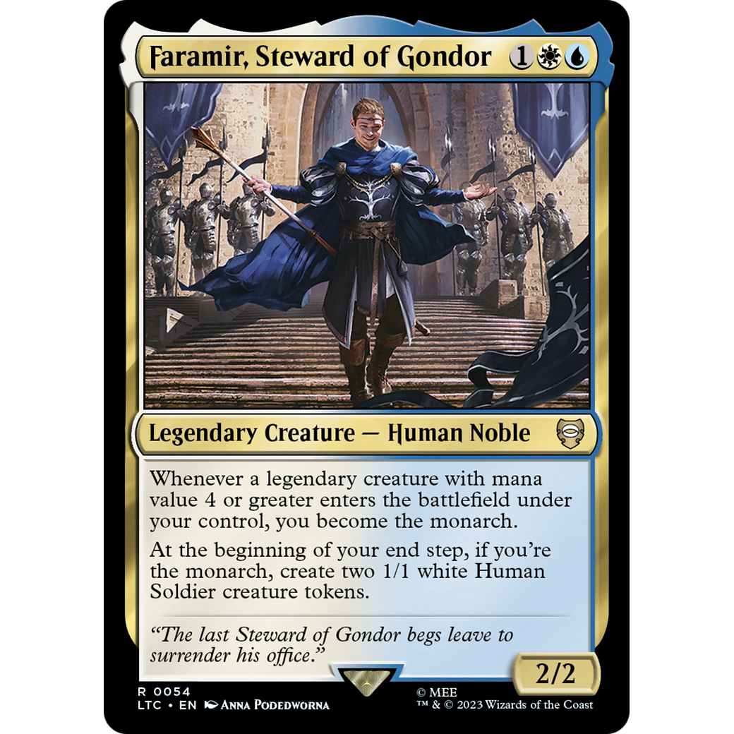 Faramir, Steward of Gondor (LTC-054) - Tales of Middle-earth Commander