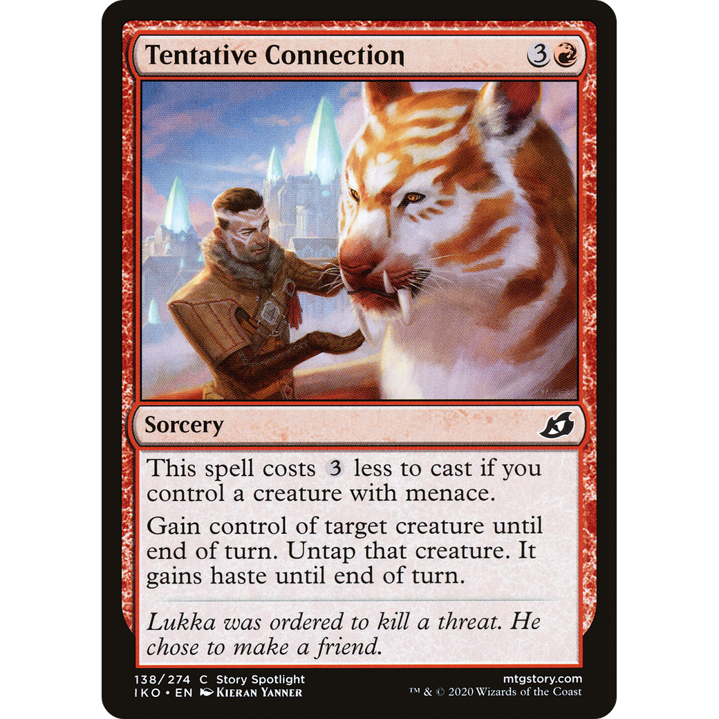 Tentative Connection (IKO-138) - Ikoria: Lair of Behemoths Foil
