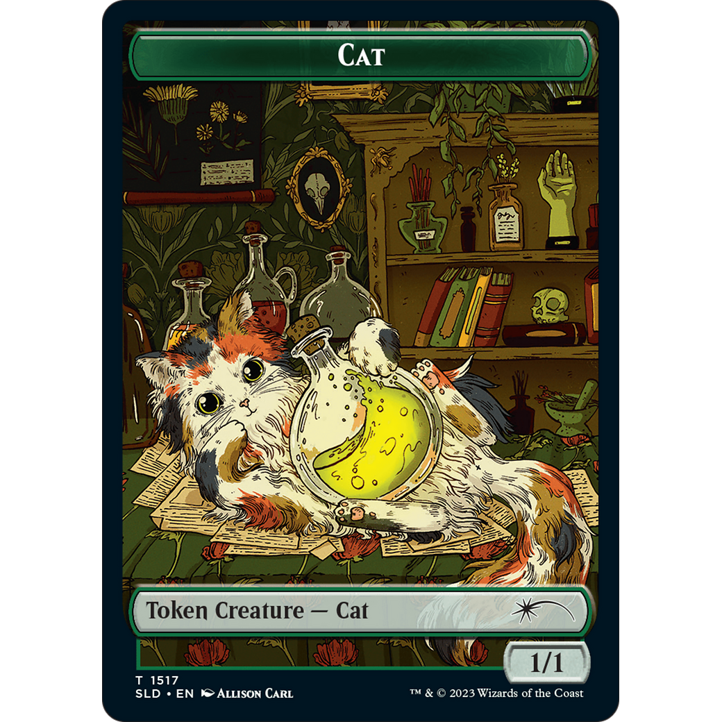 Cat (SLD-1517) - Secret Lair Drop: (Full Art) Foil