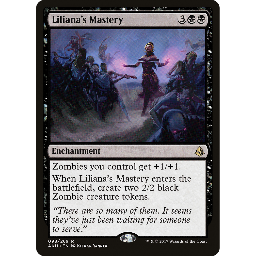 Liliana's Mastery (AKH-098) - Amonkhet