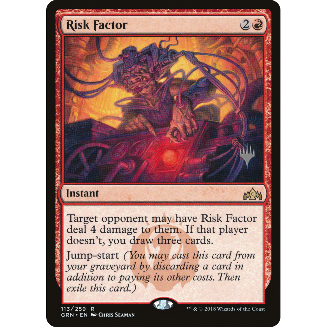 Risk Factor (PPM20-113) - Guilds of Ravnica Promos Foil