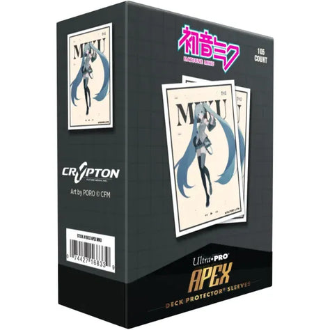 Ultra Pro: Hatsune Miku - Retro Soundscapes 105ct Apex Sleeves