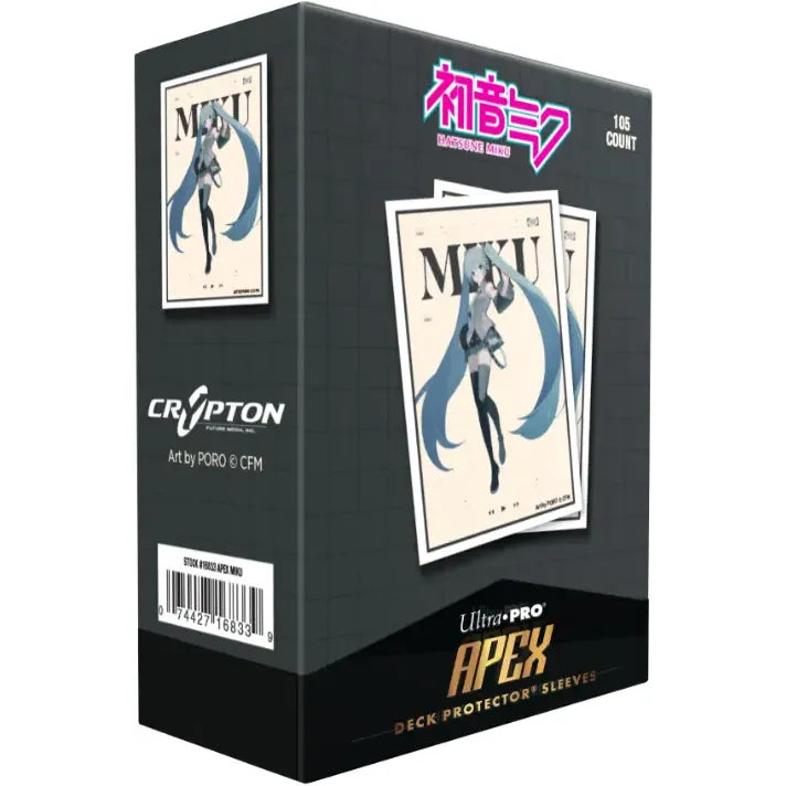 Ultra Pro: Hatsune Miku - Retro Soundscapes 105ct Apex Sleeves