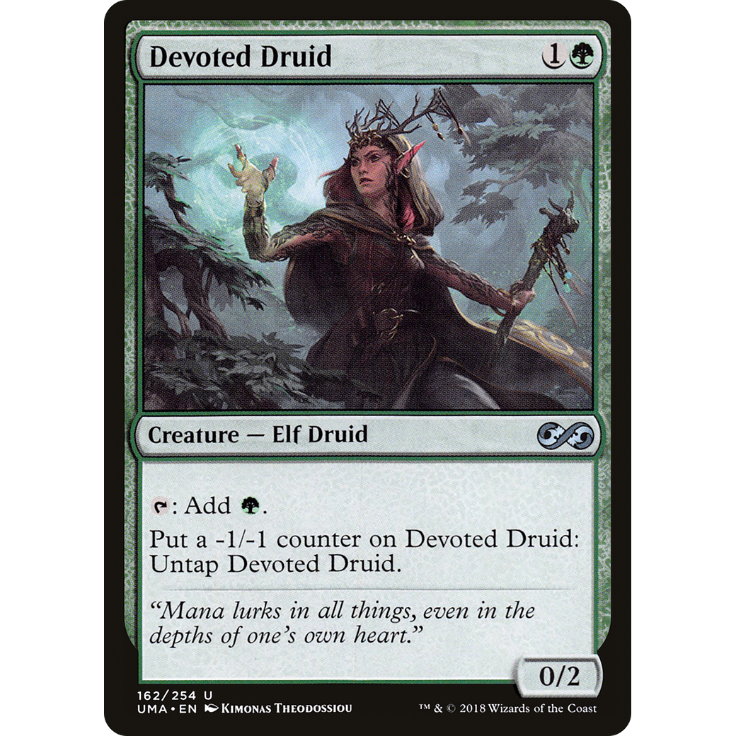 Devoted Druid (UMA-162) - Ultimate Masters
