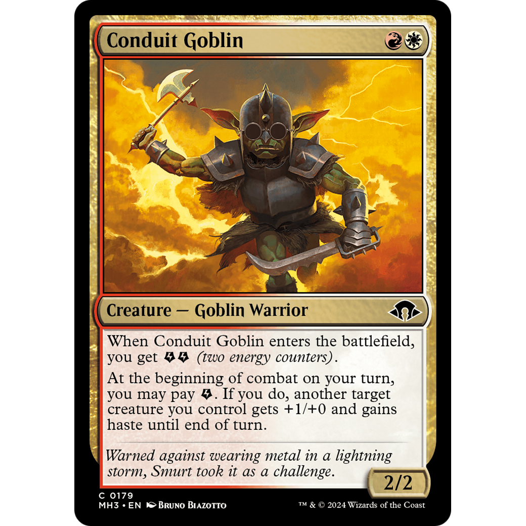 Conduit Goblin (MH3-179) - Modern Horizons 3