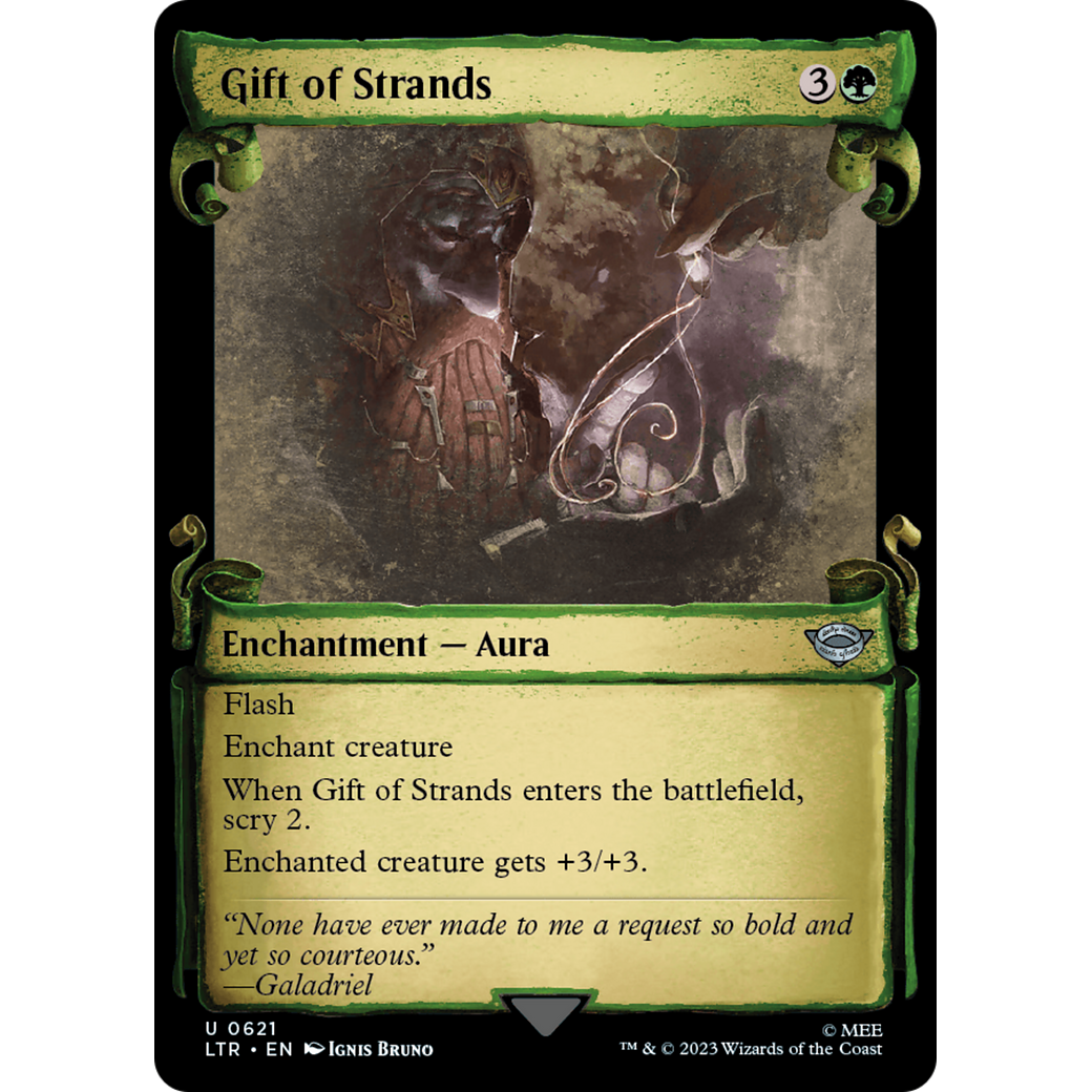 Gift of Strands (LTR-621) - The Lord of the Rings: Tales of Middle-earth: (Showcase) Foil