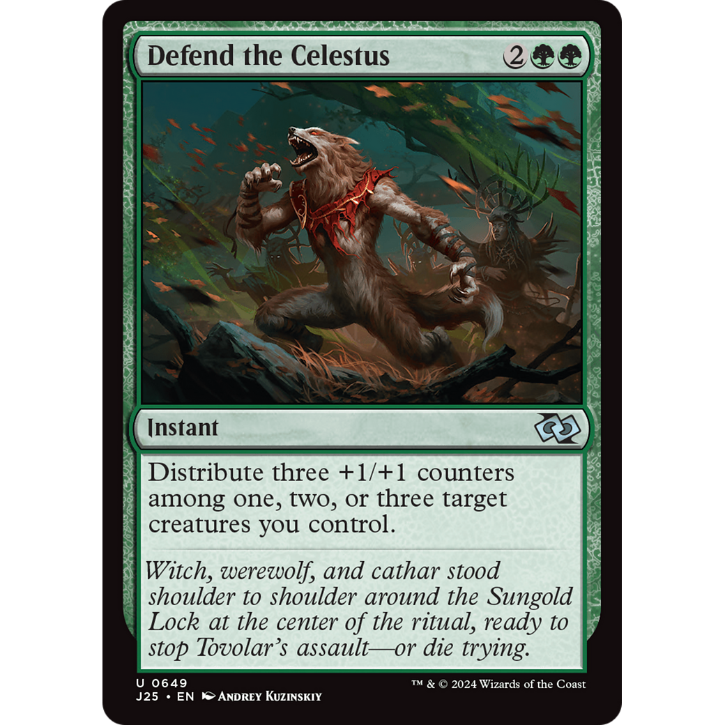 Defend the Celestus (J25-649) - Foundations Jumpstart