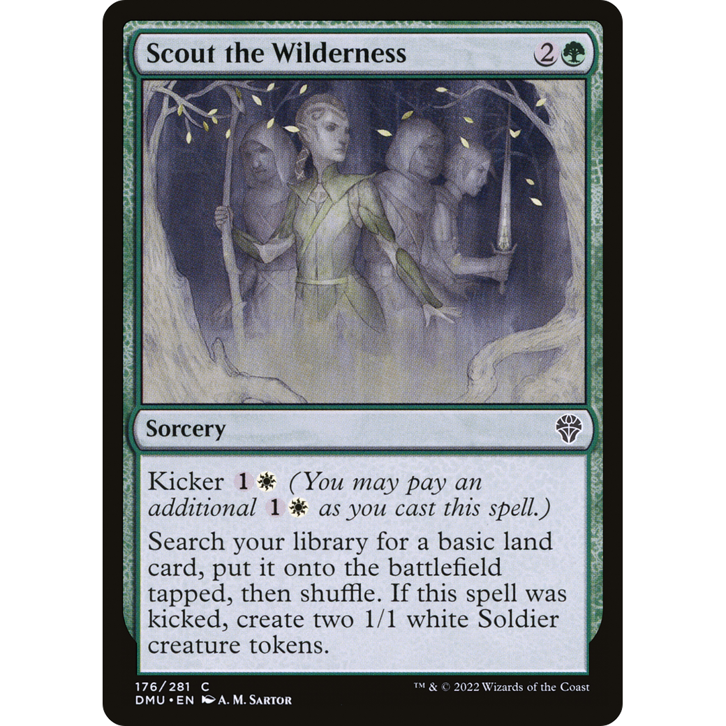 Scout the Wilderness (DMU-176) - Dominaria United
