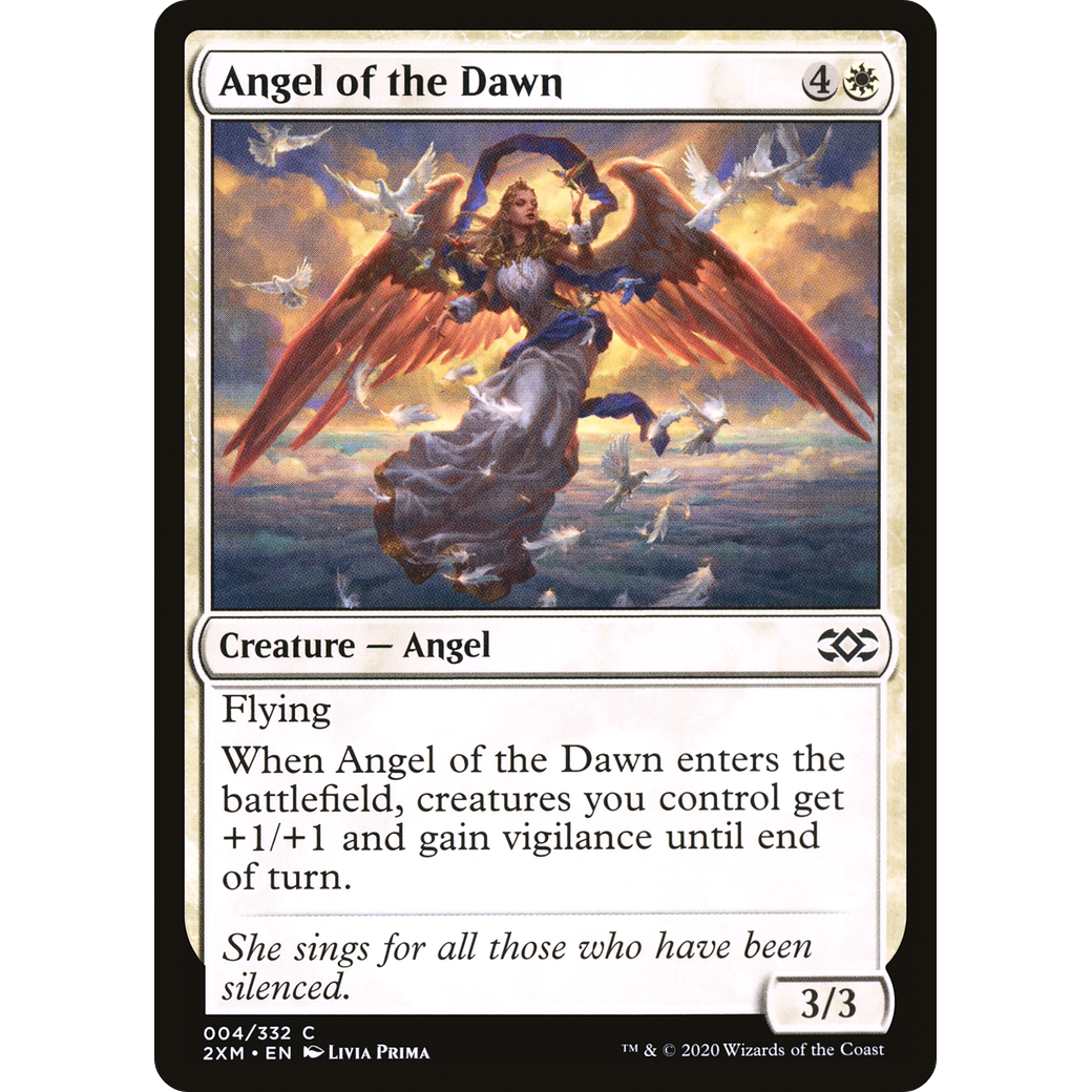Angel of the Dawn (2XM-004) - Double Masters Foil