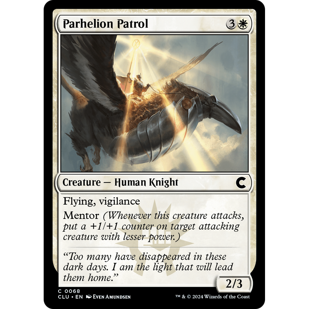 Parhelion Patrol (CLU-068) - Ravnica: Clue Edition
