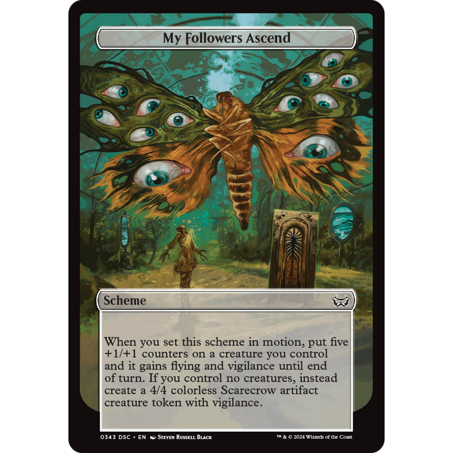 My Followers Ascend (A:DSC-343) - Duskmourn: House of Horror Commander