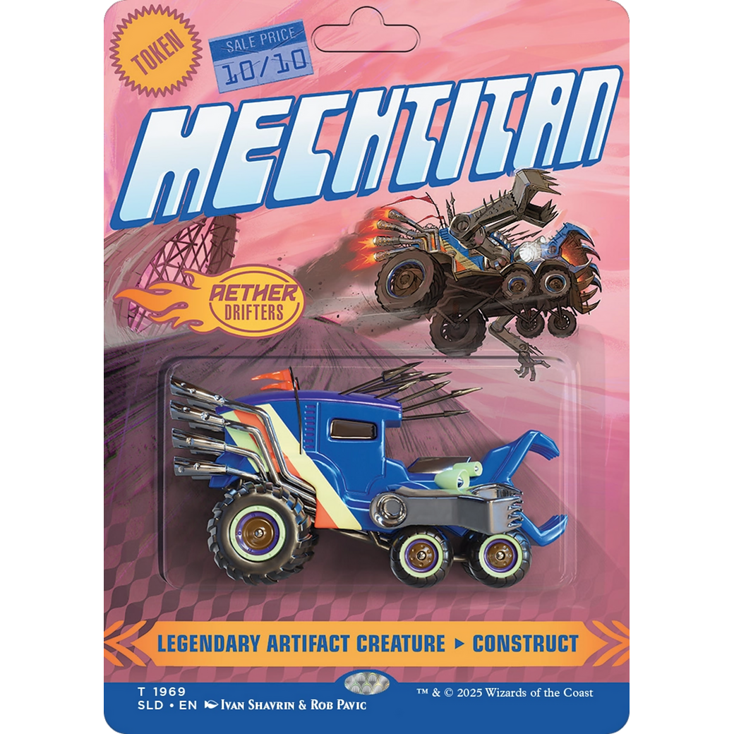 Mechtitan Token (SLD-1969) - Secret Lair Drop (Borderless)