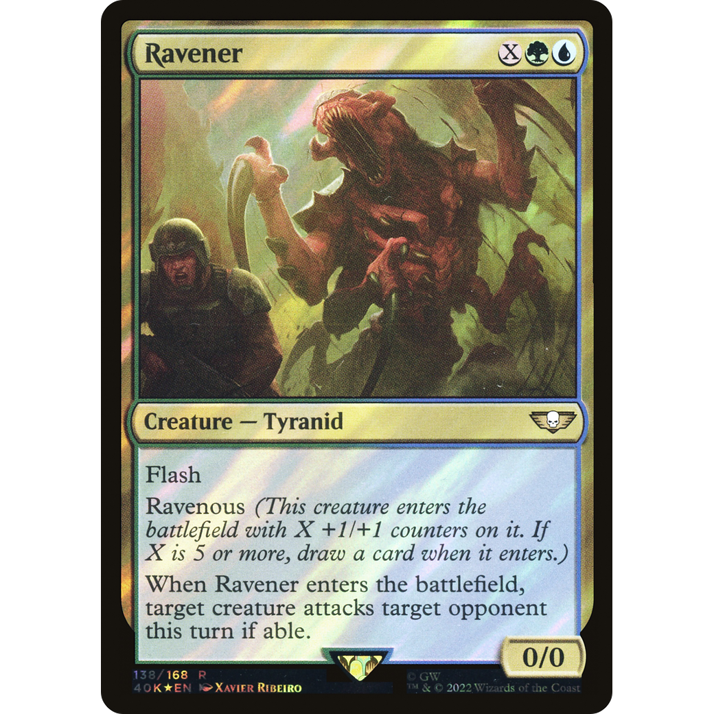 Ravener (40K-138) - Warhammer 40,000 Commander Foil