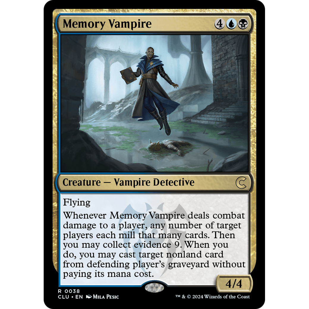 Memory Vampire (CLU-038) - Ravnica: Clue Edition