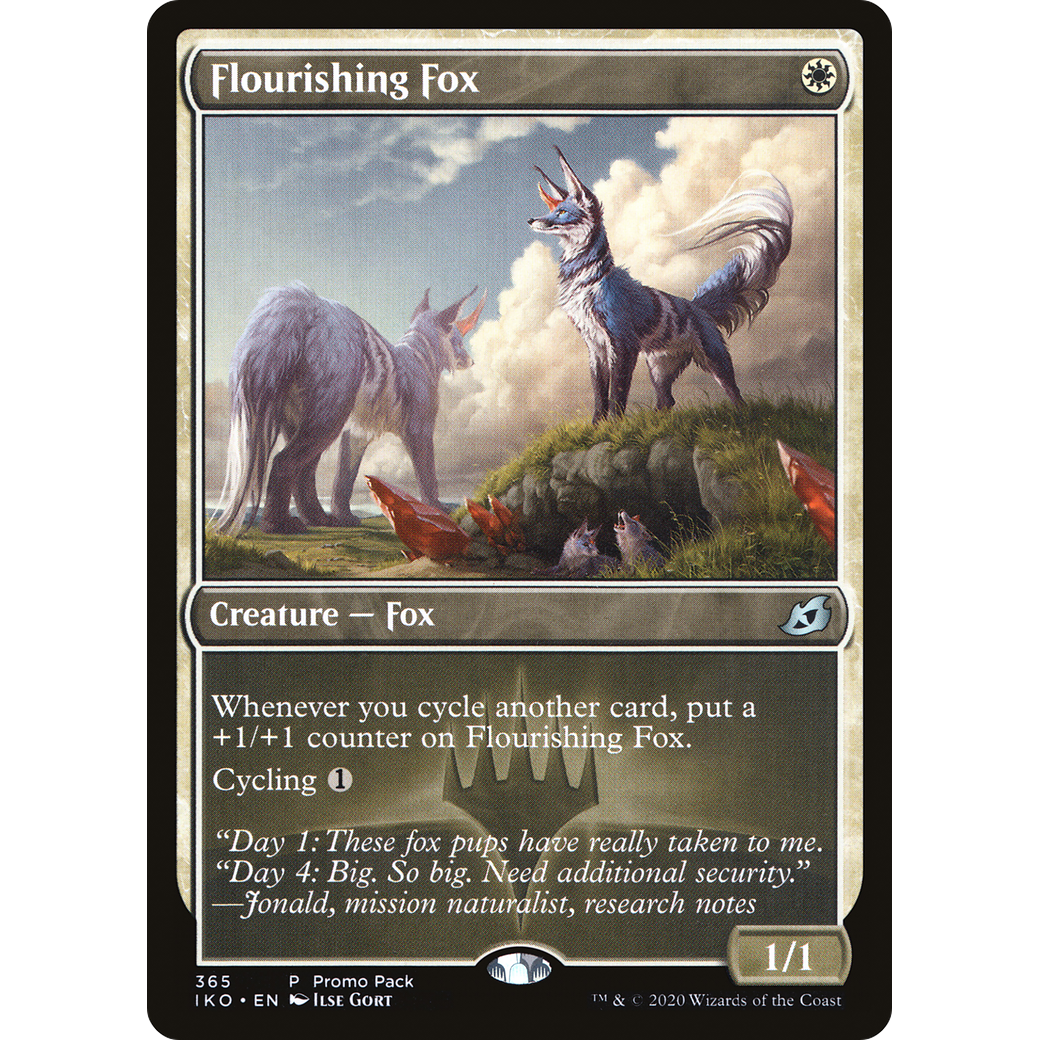 Flourishing Fox (PPIKO-365) - Ikoria: Lair of Behemoths Foil