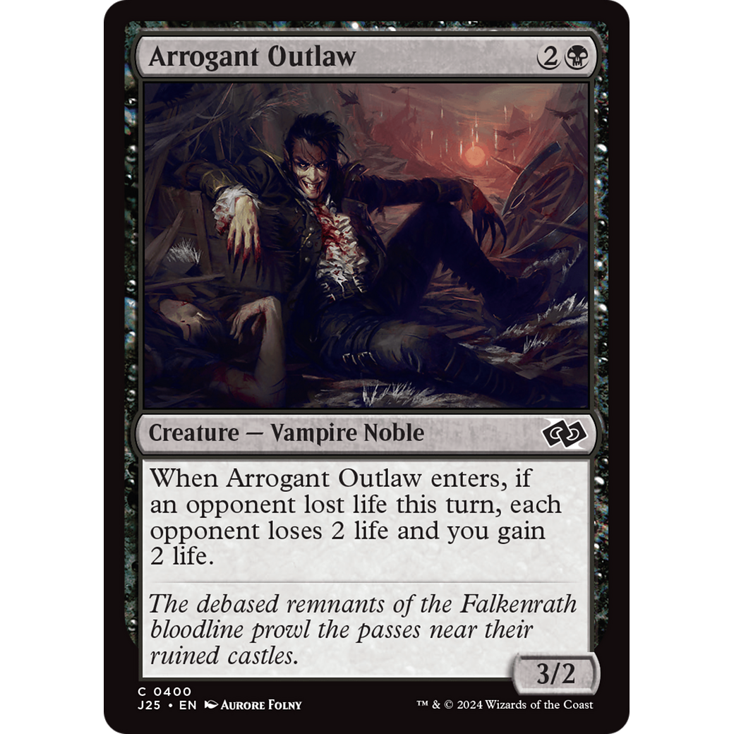 Arrogant Outlaw (J25-400) - Foundations Jumpstart