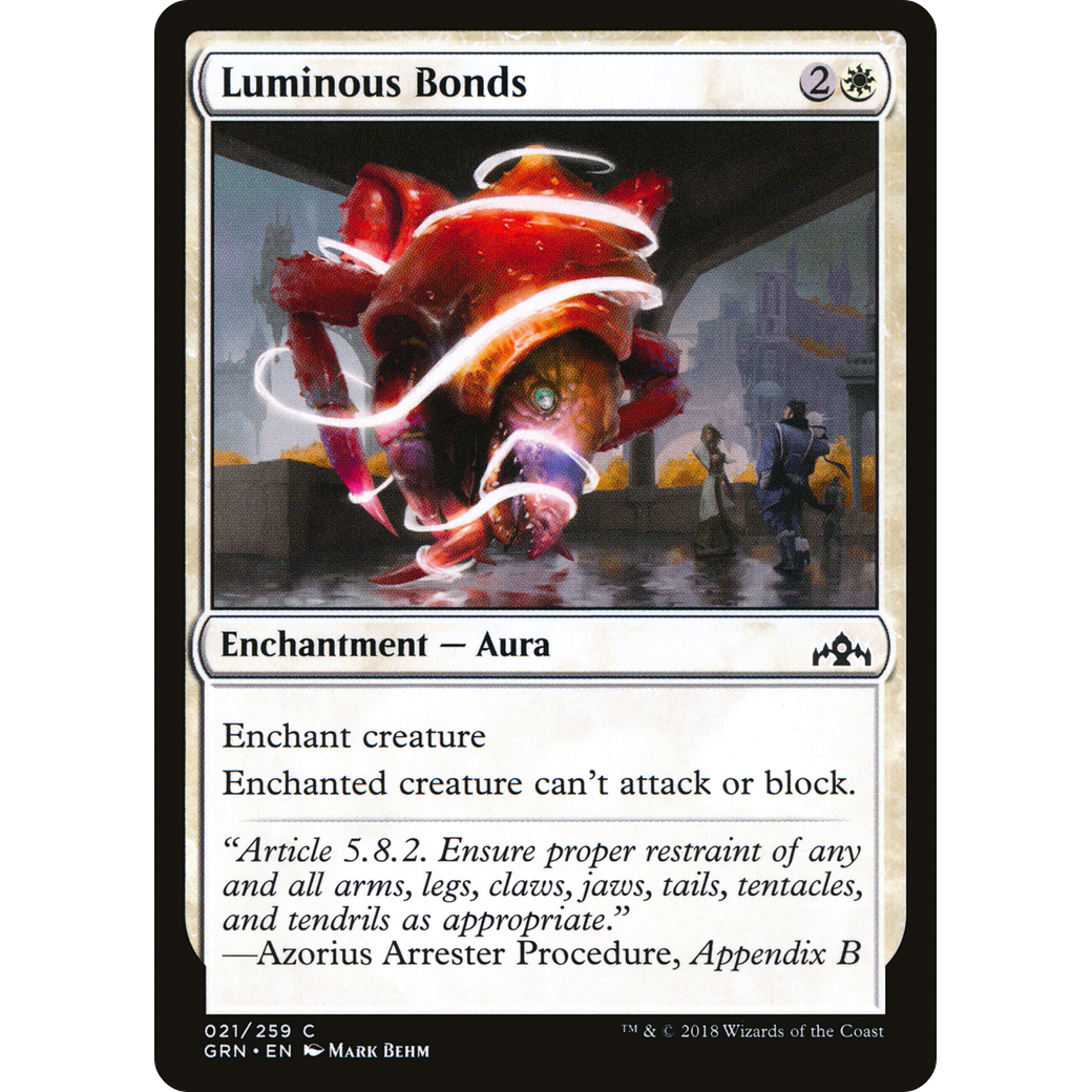 Luminous Bonds (GRN-021) - Guilds of Ravnica Foil