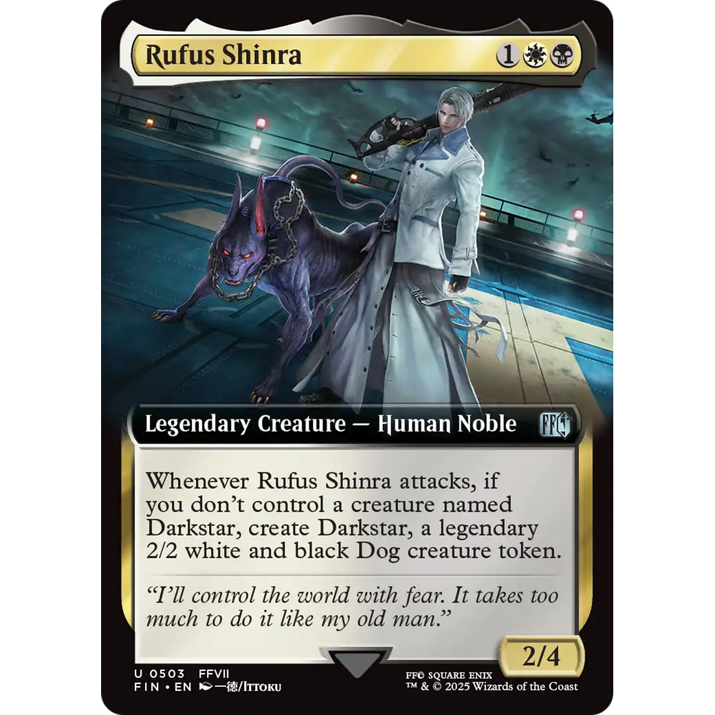 Rufus Shinra (FIN-503) - FINAL FANTASY: (Extended Art) Foil