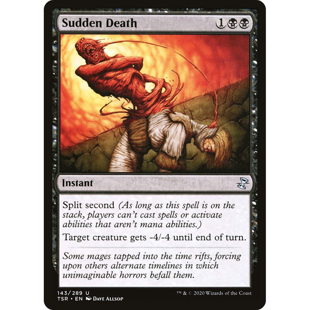 Sudden Death (TSR-143) - Time Spiral Remastered Foil
