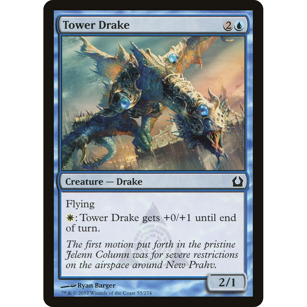 Tower Drake (RTR-055) - Return to Ravnica Foil