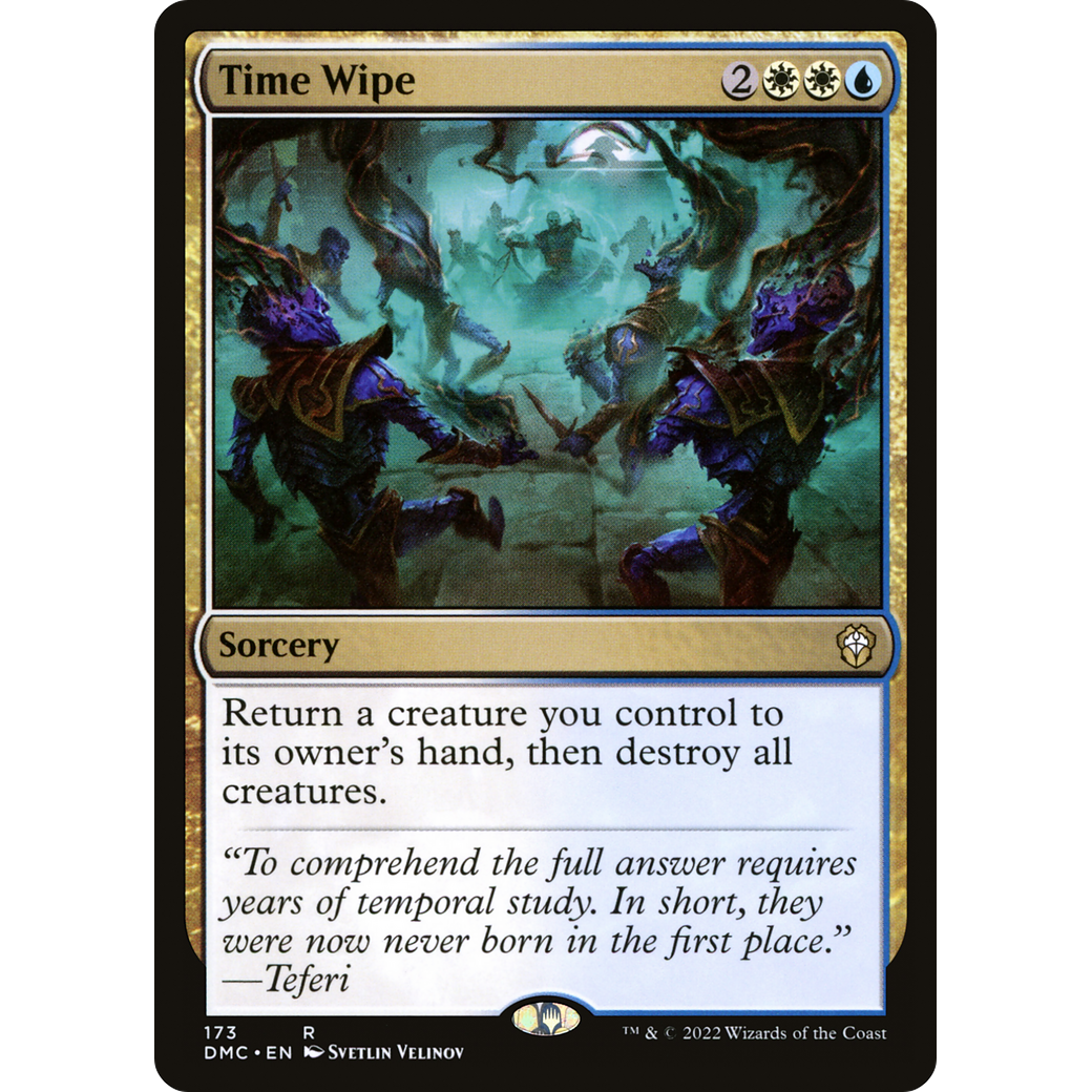 Time Wipe (DMC-173) - Dominaria United Commander