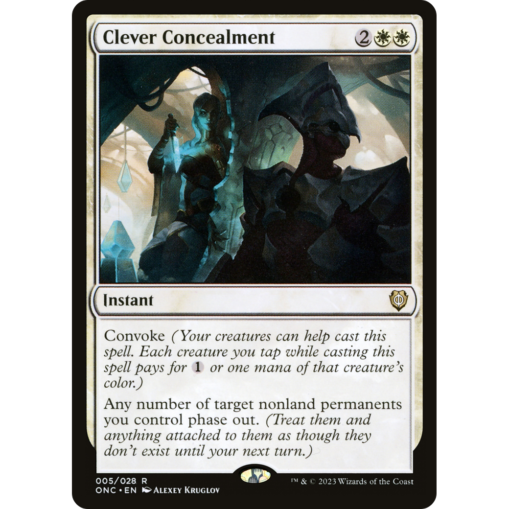 Clever Concealment (ONC-005) - Phyrexia: All Will Be One Commander