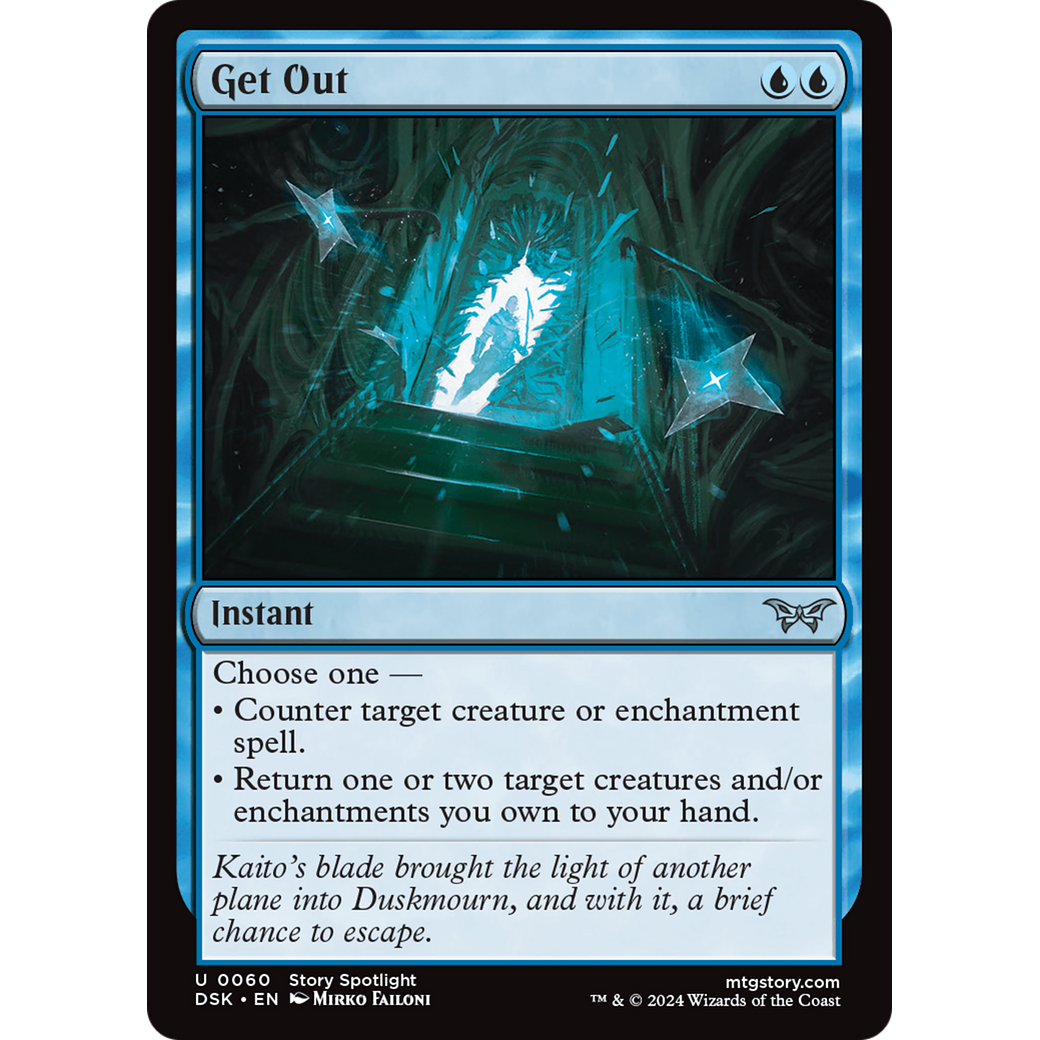 Get Out (DSK-060) - Duskmourn: House of Horror Foil