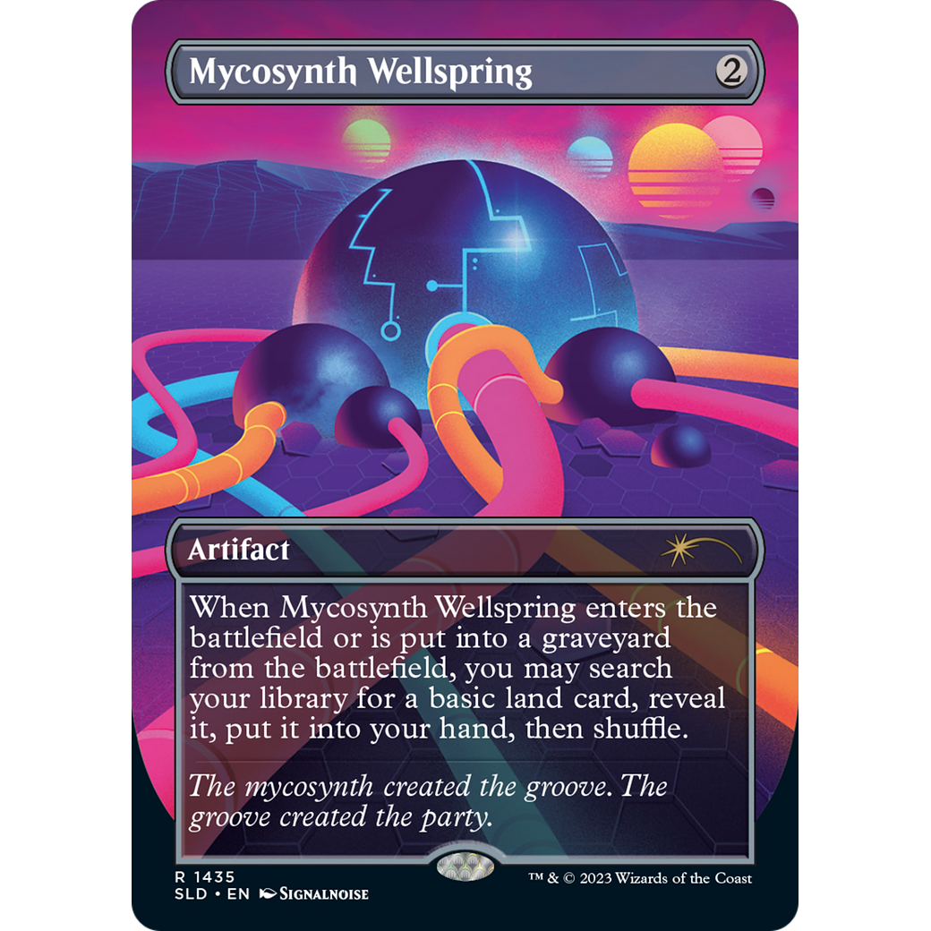 Mycosynth Wellspring (SLD-1435) - Secret Lair Drop (Borderless)