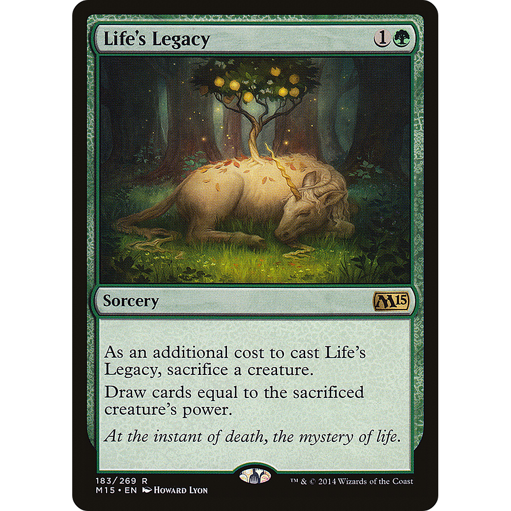 Life's Legacy (M15-183) - Magic 2015