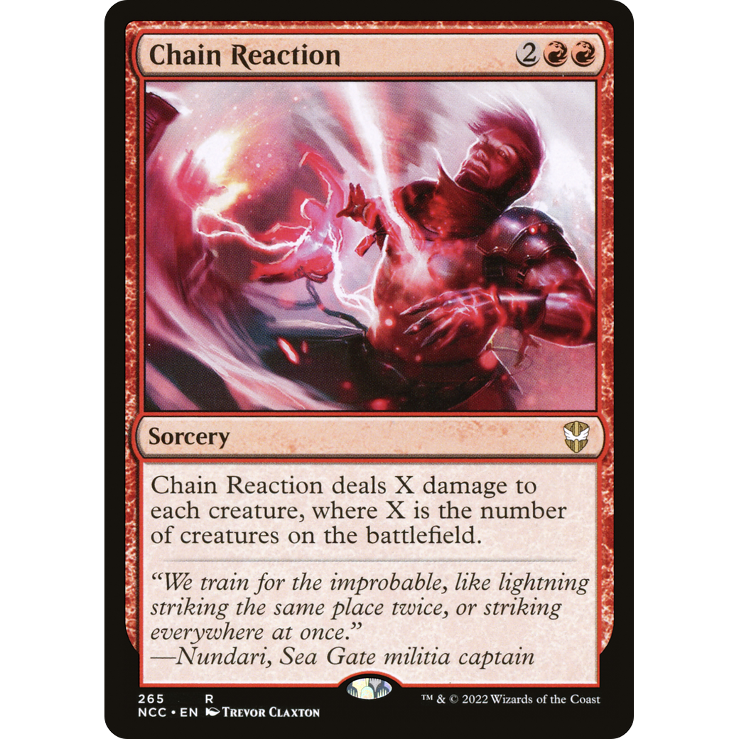 Chain Reaction (NCC-265) - New Capenna Commander