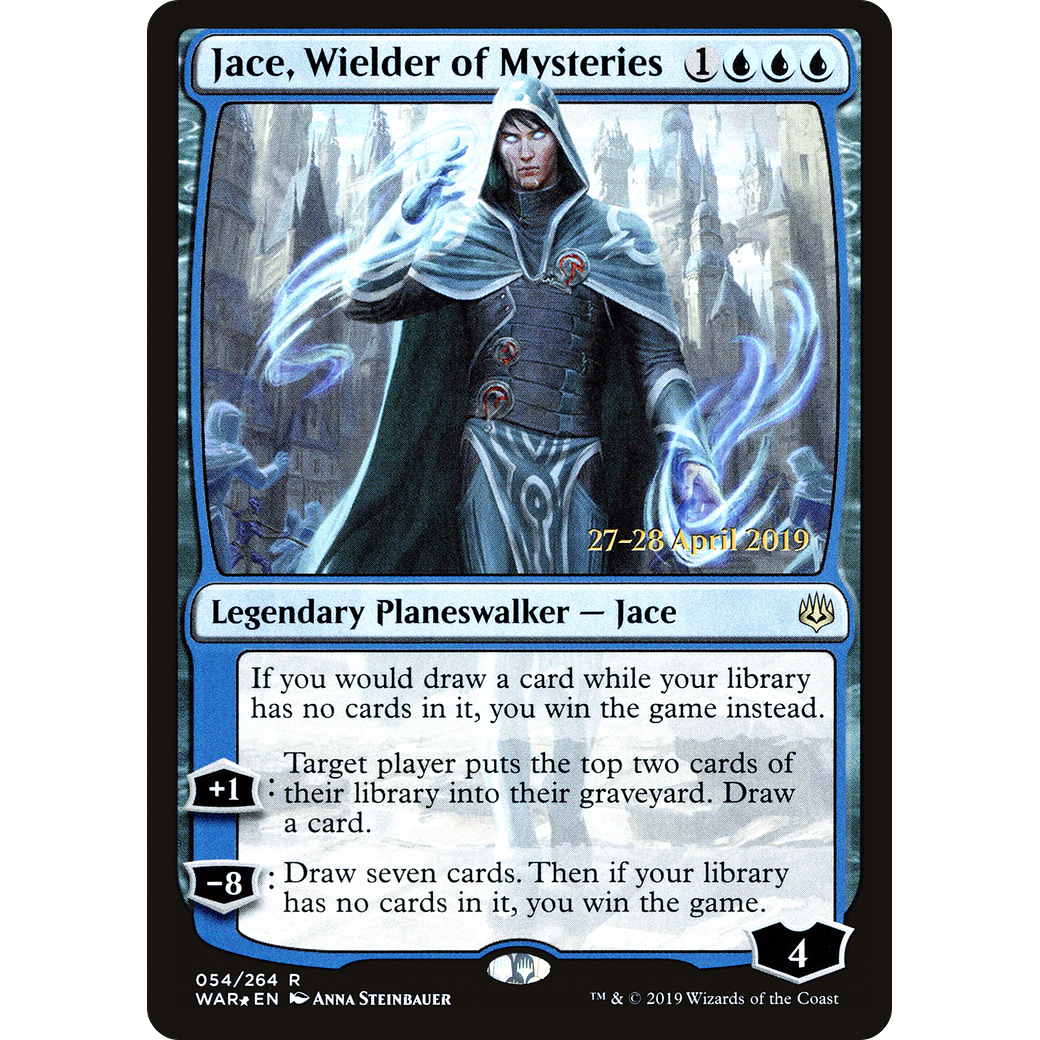 Jace, Wielder of Mysteries (PRE-054) - War of the Spark Promos Foil