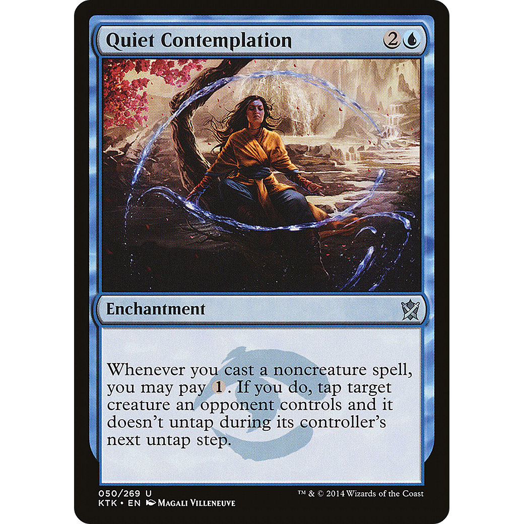 Quiet Contemplation (KTK-050) - Khans of Tarkir Foil