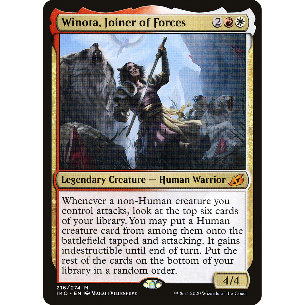 Winota, Joiner of Forces (IKO-216) - Ikoria: Lair of Behemoths