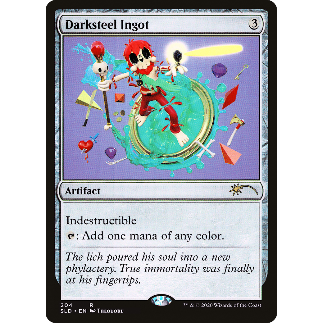 Darksteel Ingot (SLD-204) - Secret Lair Drop