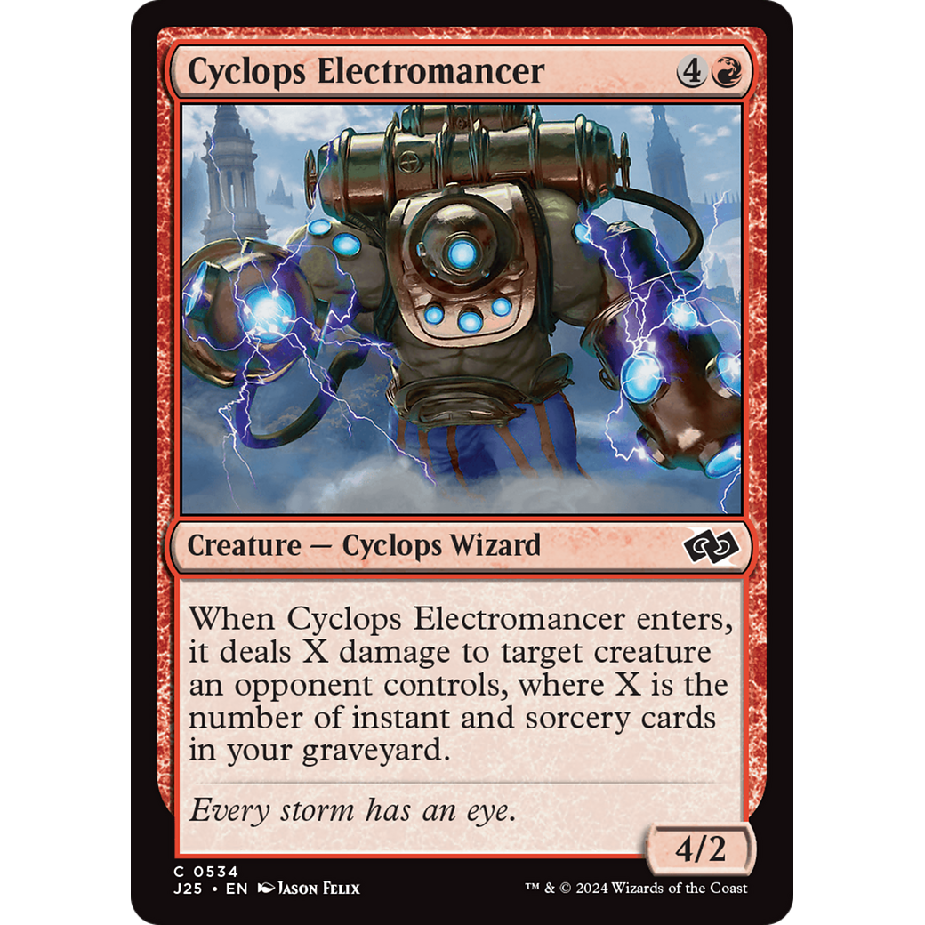 Cyclops Electromancer (J25-534) - Foundations Jumpstart