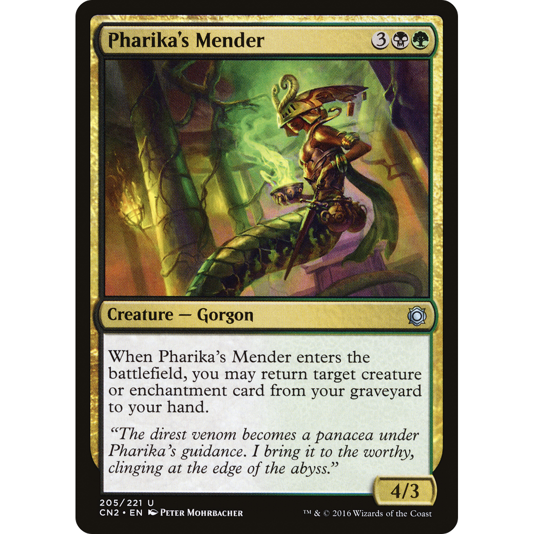 Pharika's Mender (CN2-205) - Conspiracy: Take the Crown Foil