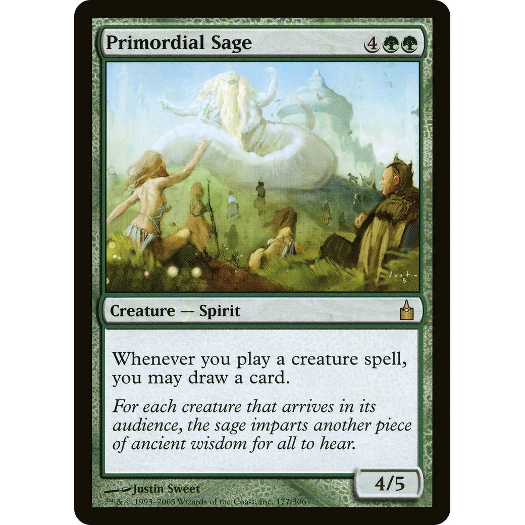 Primordial Sage (RAV-177) - Ravnica: City of Guilds