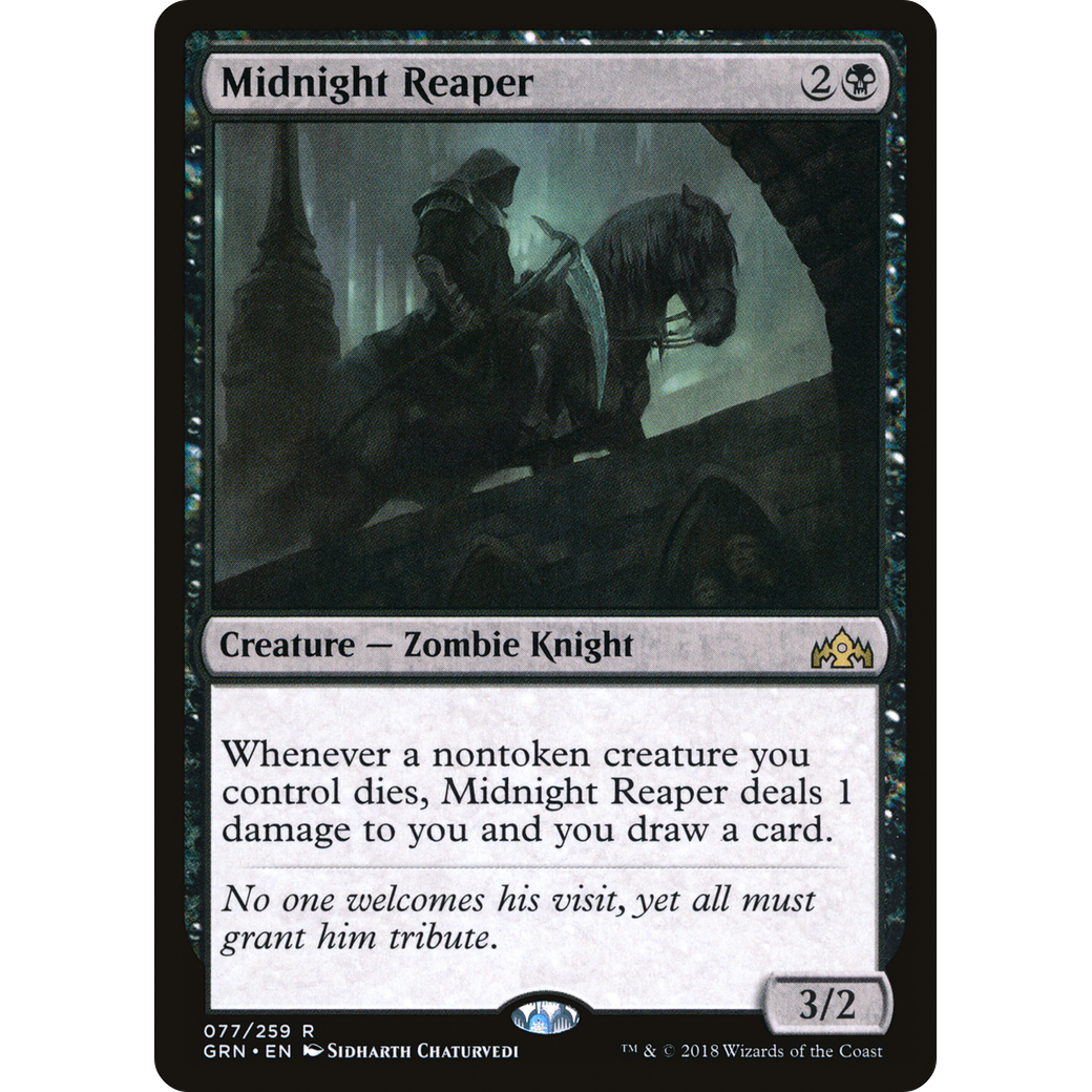 Midnight Reaper (GRN-077) - Guilds of Ravnica