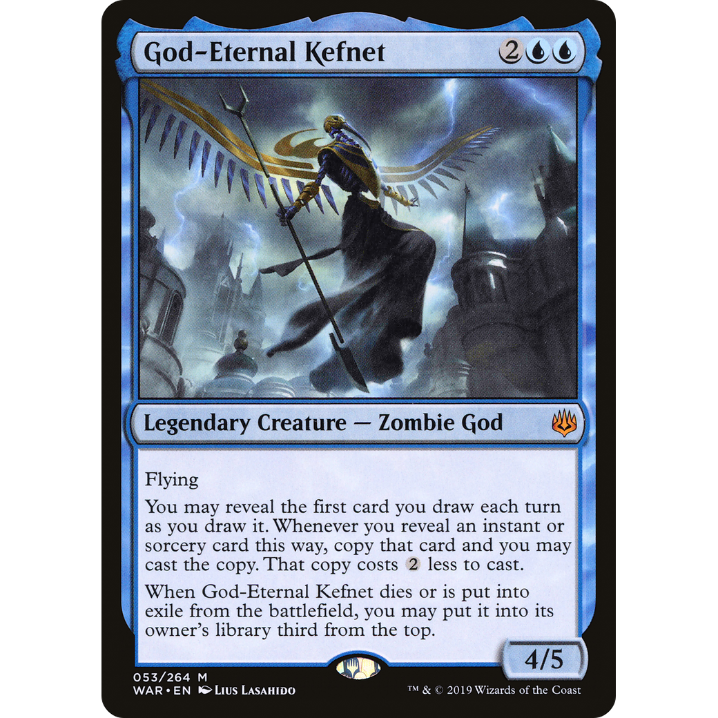God-Eternal Kefnet (WAR-053) - War of the Spark Foil