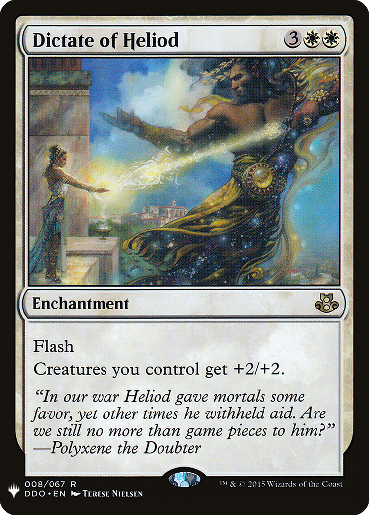 Dictate of Heliod (LIST-008) - The List