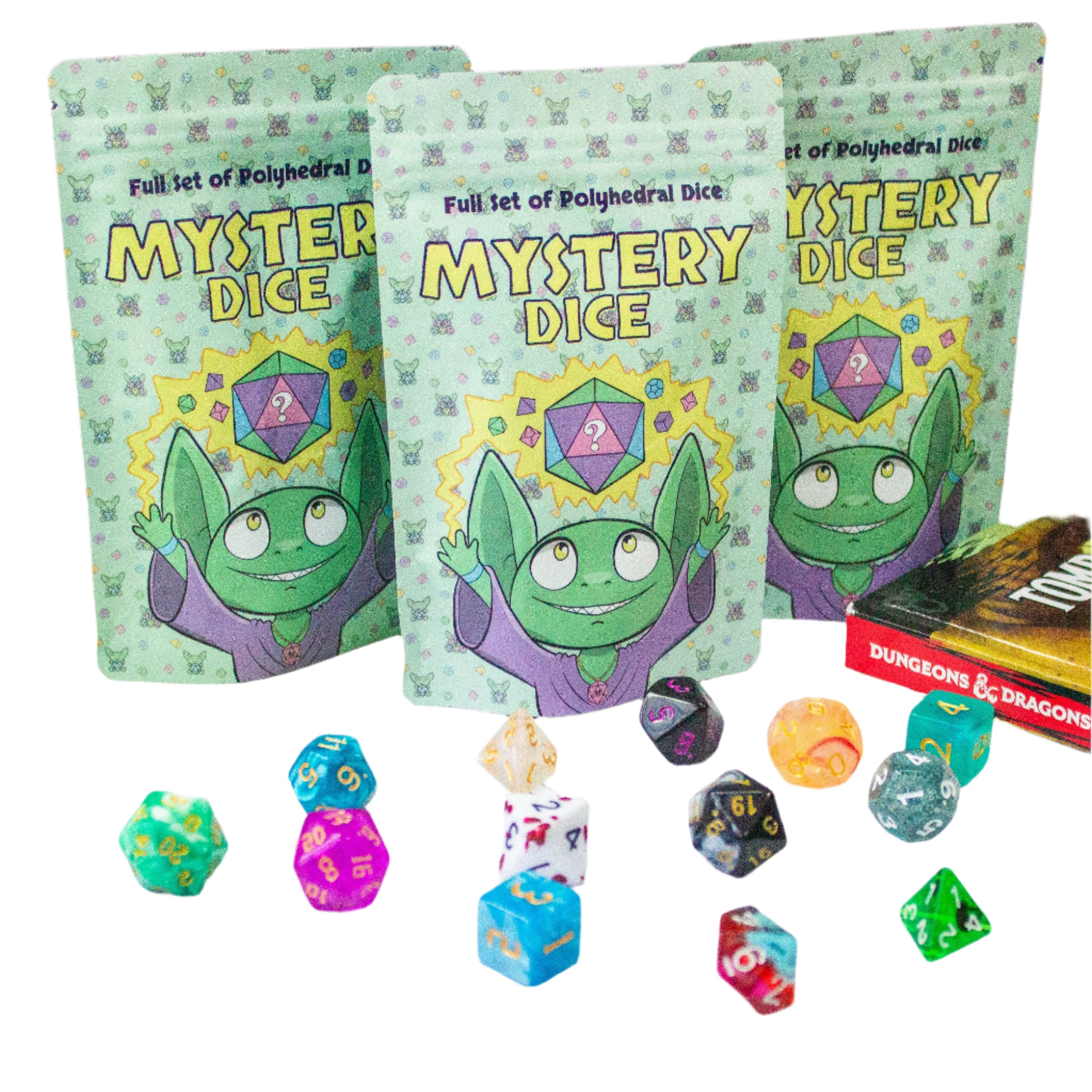 Mystery Polyhedral Dice Set Single Pack