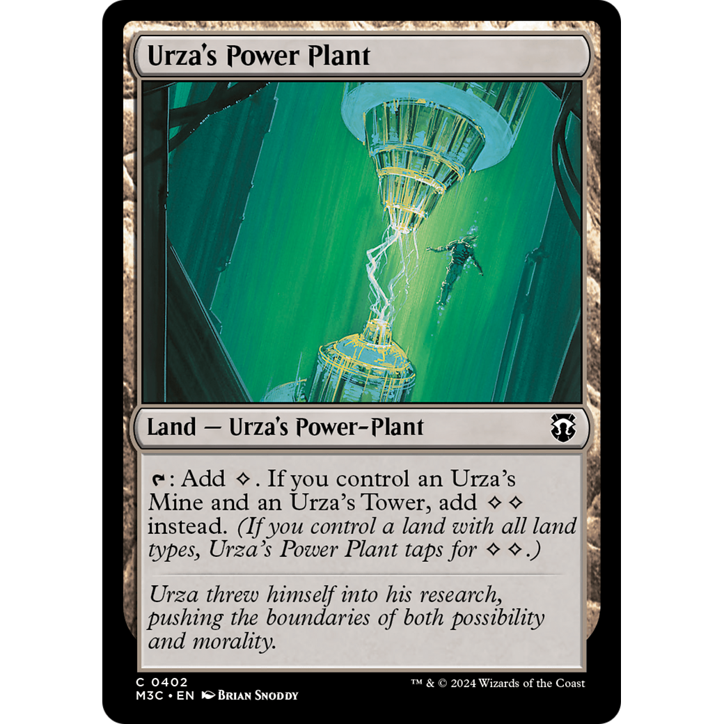 Urza's Power Plant (M3C-402) - Modern Horizons 3 Commander