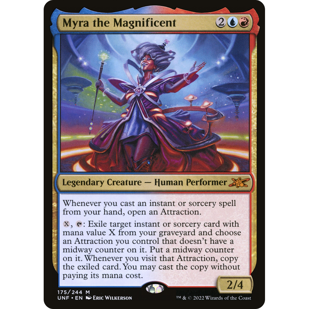 Myra the Magnificent (UNF-175) - Unfinity Foil